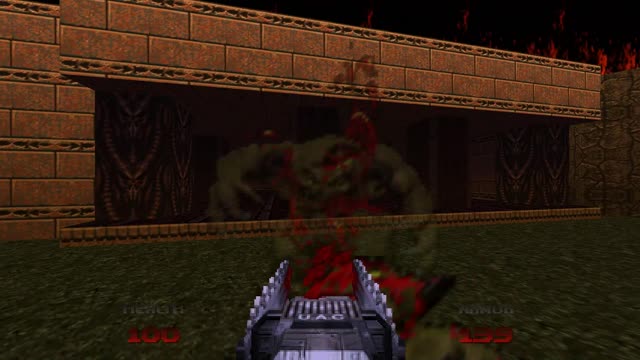 Doom 64, Playthrough, Level 22 "Burnt Offerings"