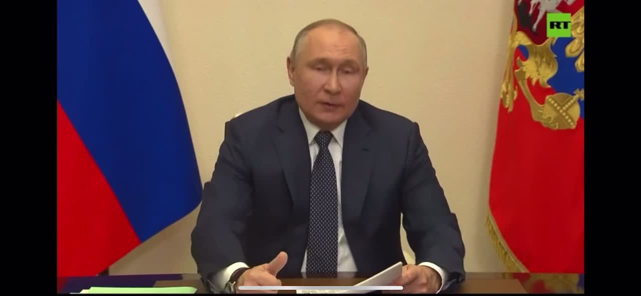 Putin - starting April 1st unfriendly nations will have to pay for natural gas in rubles