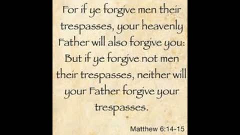 Encouraging Word Wednesday-To Forgive or Not To Forgive?