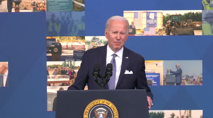 Biden: "Today’s inflation numbers are good news, good news about our economy."