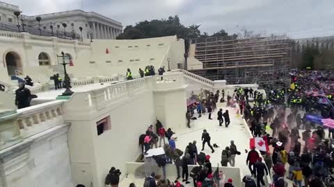 New Jan. 6 Graphic Video: Protesters Broke Police Lines After Being Gassed, Violently Beaten