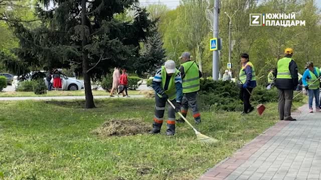 V Melitopolu se pracuje na úklidu osvobozeného města