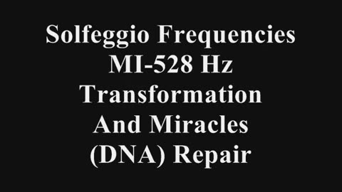 The Solfeggio Frequencies