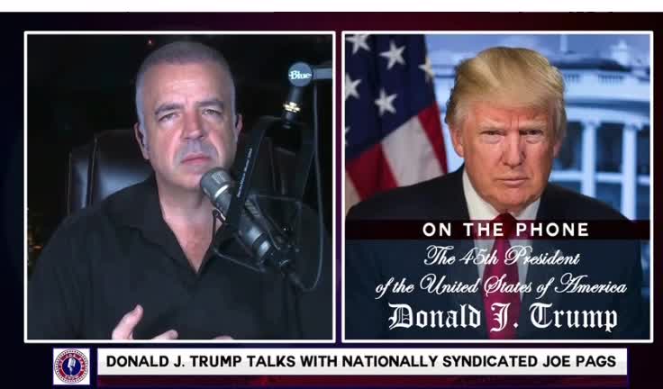 President Donald Trump Interview w/ Joe Pags Part 1