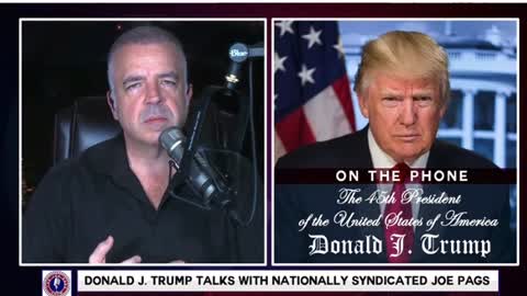 President Donald Trump Interview w/ Joe Pags Part 1