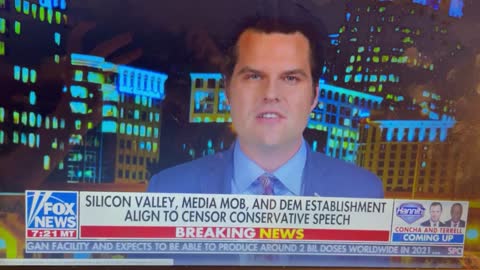 Florida Congressman Matt Gaetz and Dan Bongino on “Hannity”