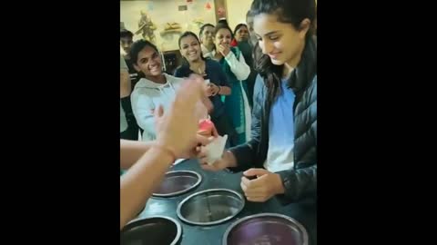Icecream man tricks Indian cute Girl