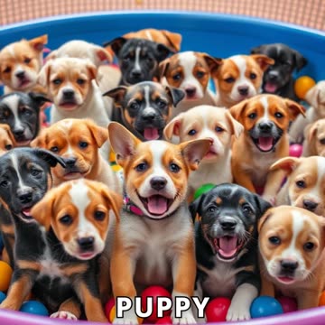 Puppies vs. Ball Pits