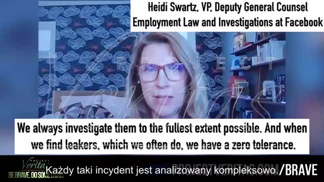 Mark Zuckerberg krytykuje Morgana Kahmanna, informatora z Facebooka [napisy PL]