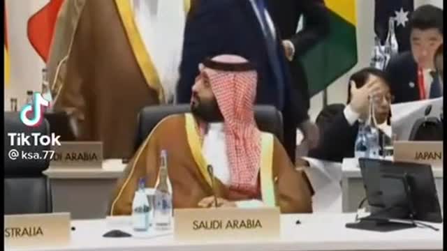 President Trump TAPS Saudi Arabia