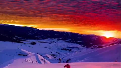 A Time-lapse of the Evening Glow