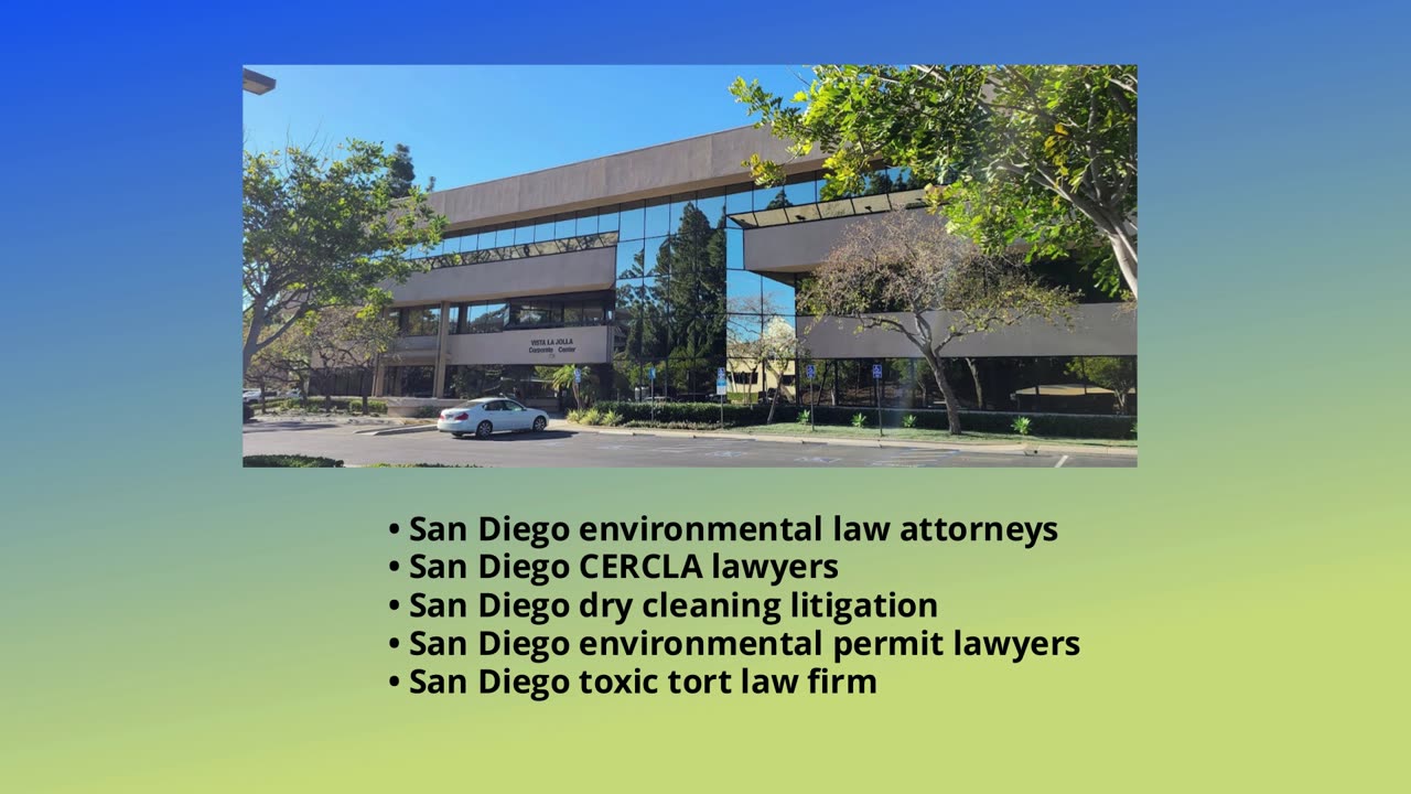 San Diego environmental law attorneys