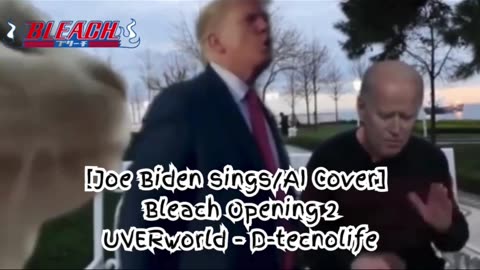 [Joe Biden sings/AI Cover] Bleach Opening 2 UVERworld - D-tecnolife