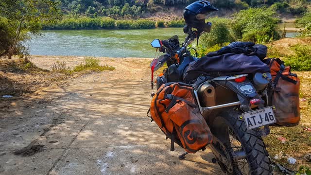Swimming in the Thailand Myanmar border