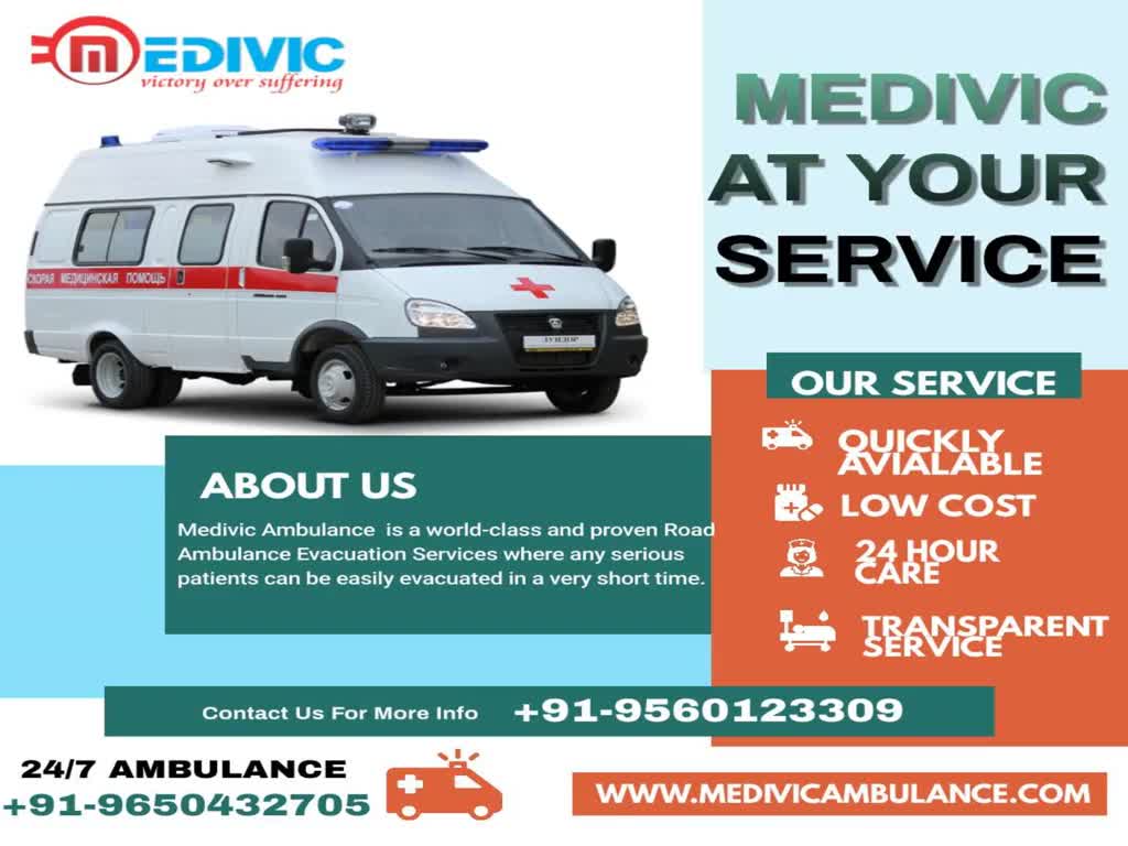 ICU Ambulance Service in Bokaro and Jamshedpur by Medivic