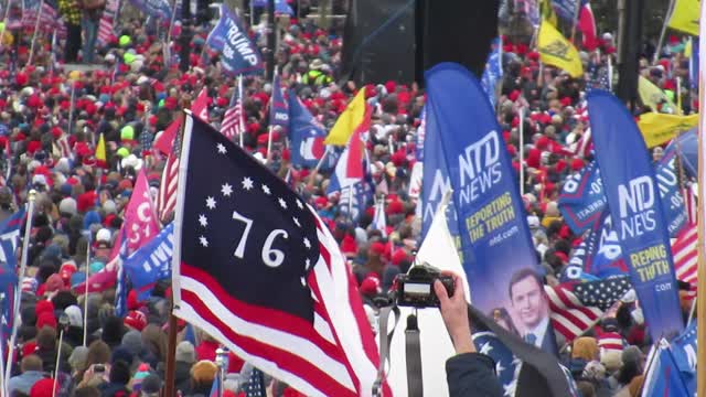 MEDIA LYING - 01/06/2021 - Trump supporters at the DC Capital