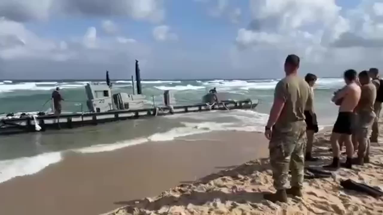 MAGA Gaza Pier