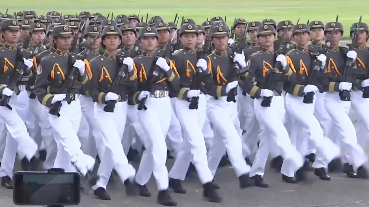 TAIWAN FEMALE MILIYRY PARADE