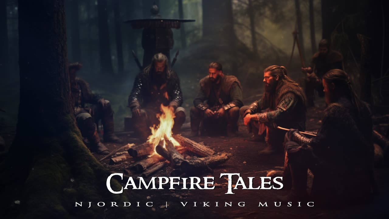 Relaxing Viking Music - Campfire Tales