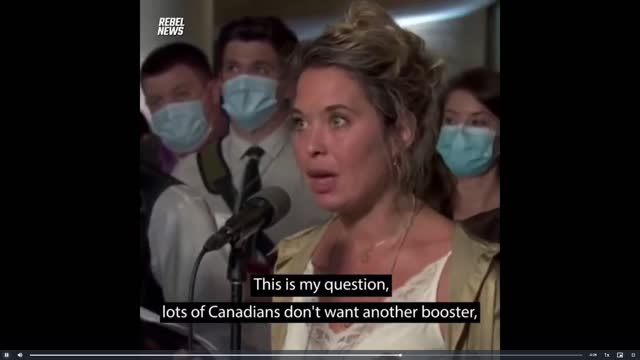 Justin ("Build Back Better!) Trudeau confronted in French (w/ subtitles)