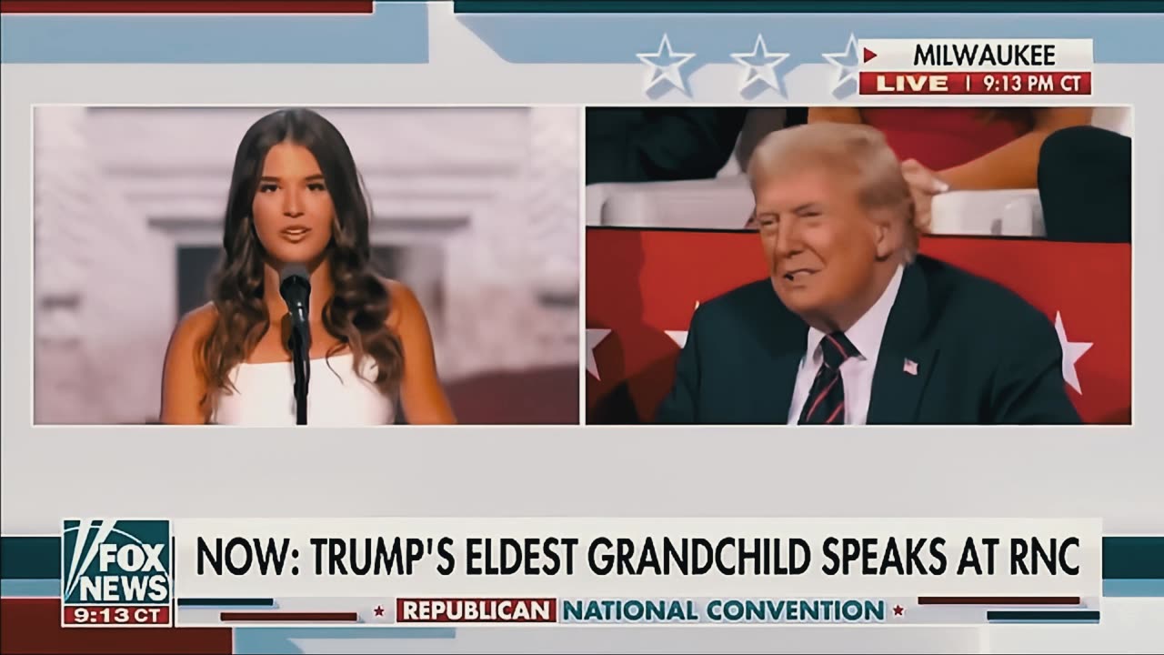 Trump Granddaughter's Speech Moves RNC Crowd to Tears