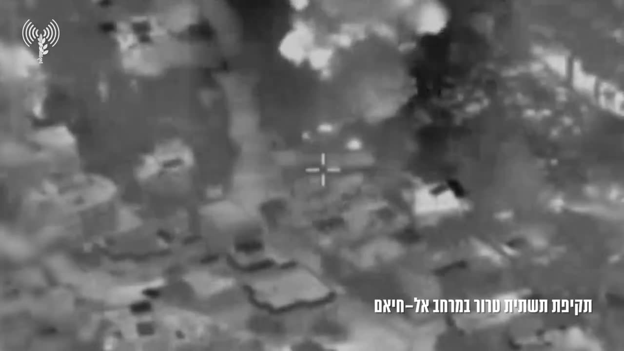 Israeli fighter jets struck a Hezbollah position in southern Lebanon's Khiam earlier