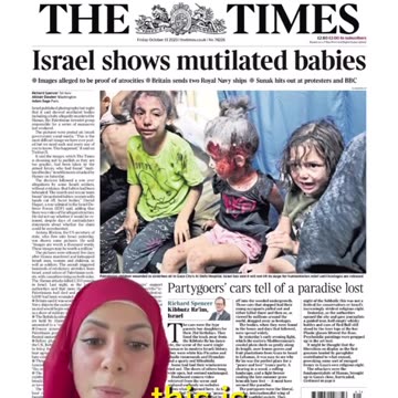 UK TIMES EXPOSED LYING ON BEHALF OF ISRAEL USING PALESTINIAN KIDS
