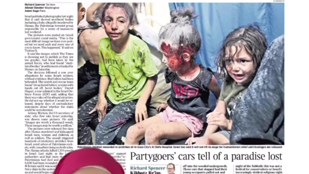 UK TIMES EXPOSED LYING ON BEHALF OF ISRAEL USING PALESTINIAN KIDS