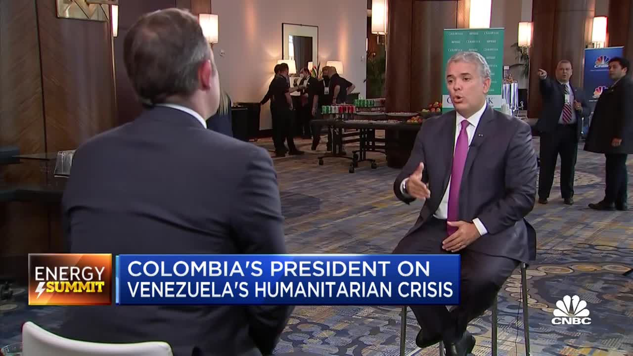 President of Colombia Iván Duque on the global energy landscape