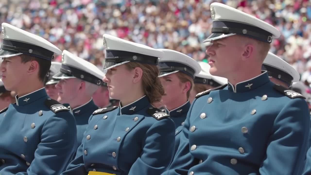 Donald Trump speaks at U.S. Air Force Graduation Ceremony