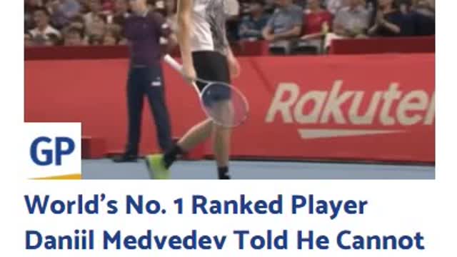 World’s No. 1 Ranked Player Daniil Medvedev Told He Cannot Play Wimbledon Unless he Denounces Putin