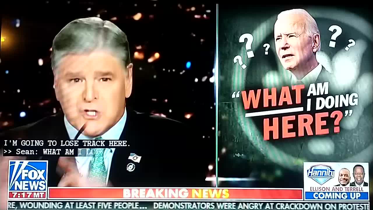 Joe Biden Not Knowing What He's Doing