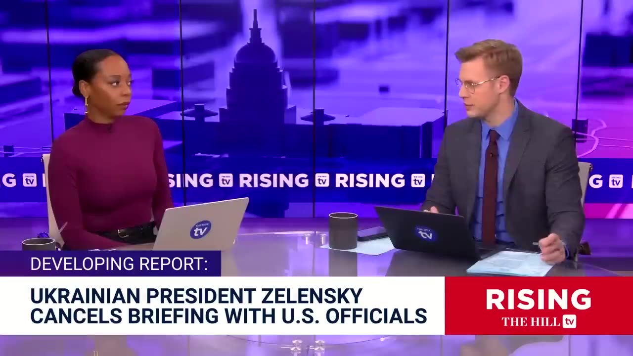 Zelensky DROPS OUT From Call With US Senators; Tucker Carlson Decries CORRUPTION in Ukraine: Rising