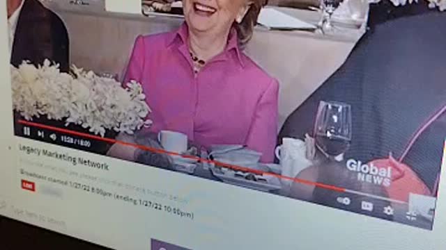 TRUMP SPEECH MAKES HILARY black HER FACE .