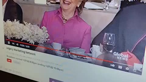 TRUMP SPEECH MAKES HILARY black HER FACE .