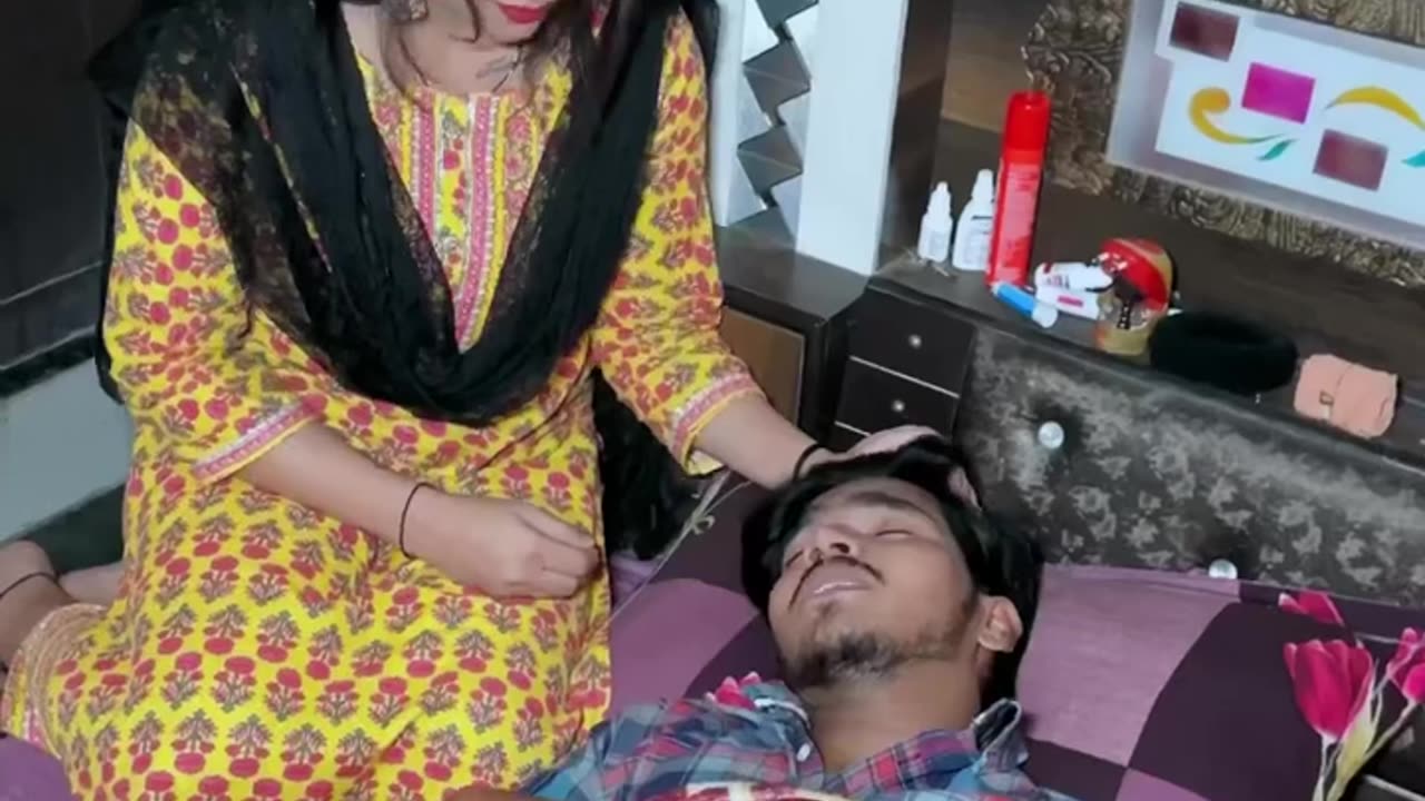 Biwi no.1😂--funny video--#youtubeshorts #comedy #comedyvideos #funnyseries #biwino1 #golu008