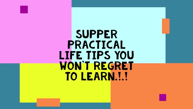 Supper Practical Magical Tips & Trick Skills.!.?