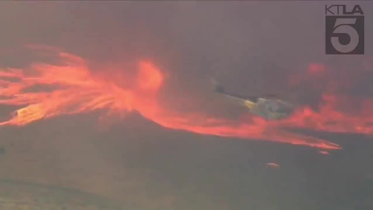 Fire Tornado in Los Angeles