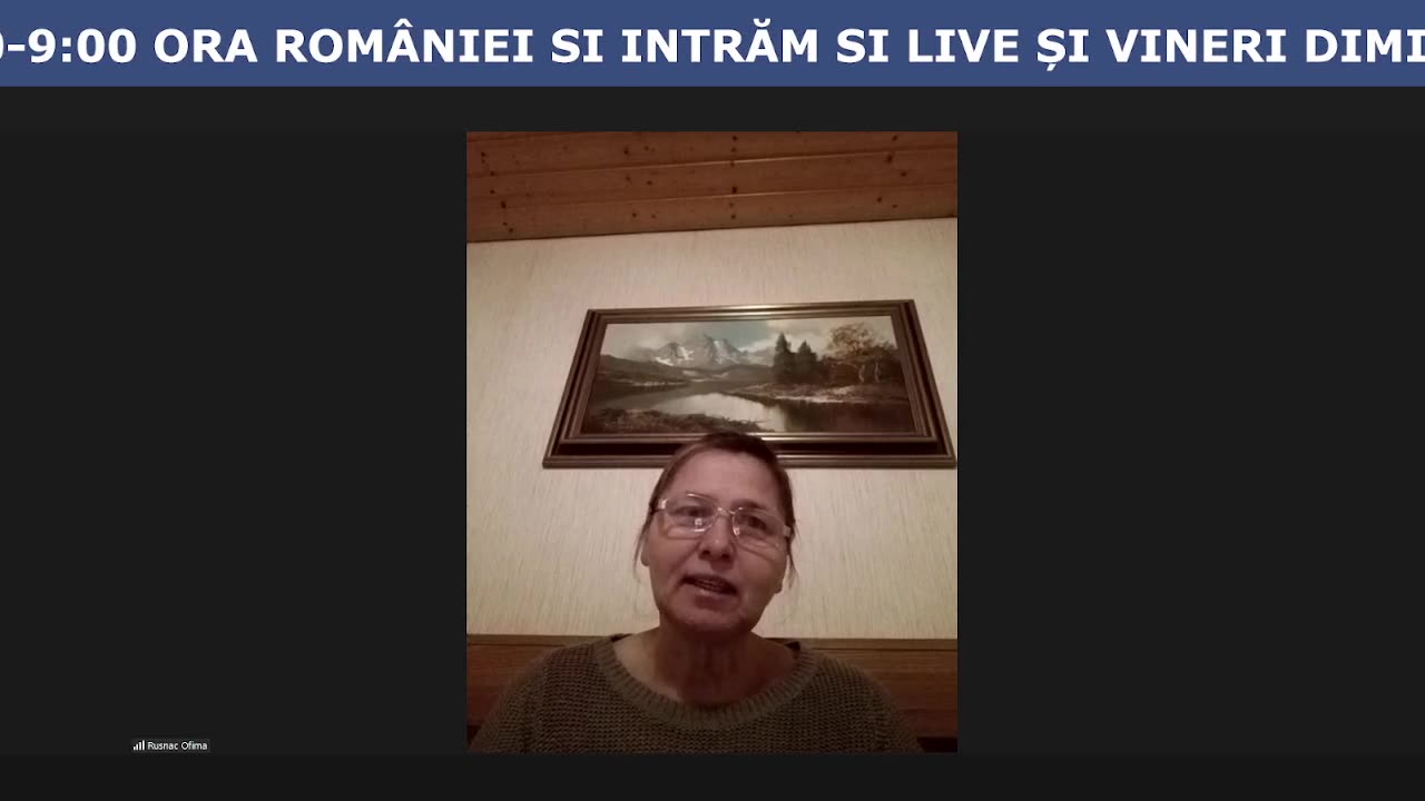 OFIMA RUSNAC -PE-OCEANUL INFINIT - PĂRTAȘIE BISERICA INTERDENOMINAȚIONALĂ CALEA CĂTRE RAI WHCM