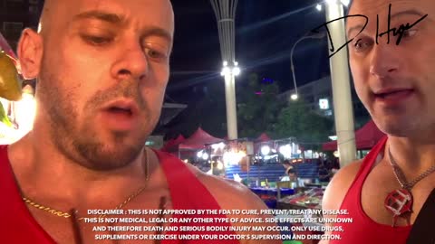 Q & a - Live in the Streets of Phuket, Thailand.