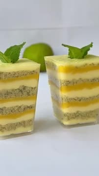 Рецепт летнего освежающего трайфла Мохито