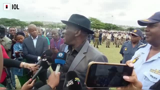 WATCH: General Bheki Cele Assures People They Will Be Safe at Zulu King's Coronation in Durban