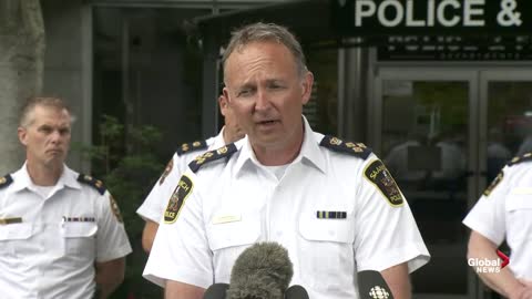 Police confirm explosives found at scene of deadly BC bank shootout | FULL