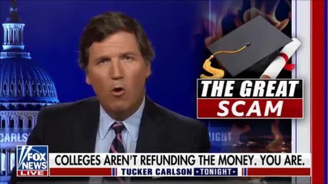 Best of Tucker Carlson August 24,2022 Part 1 Biden to forgive 10K student loans