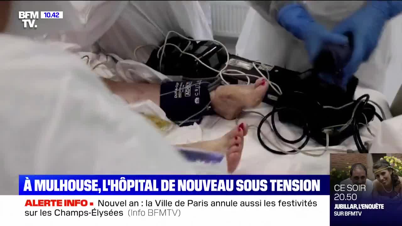 COVID-19 Vaccin: BFMTV soins intensifs Mulhouse: 17 patients sur 20 sont vaccinés !