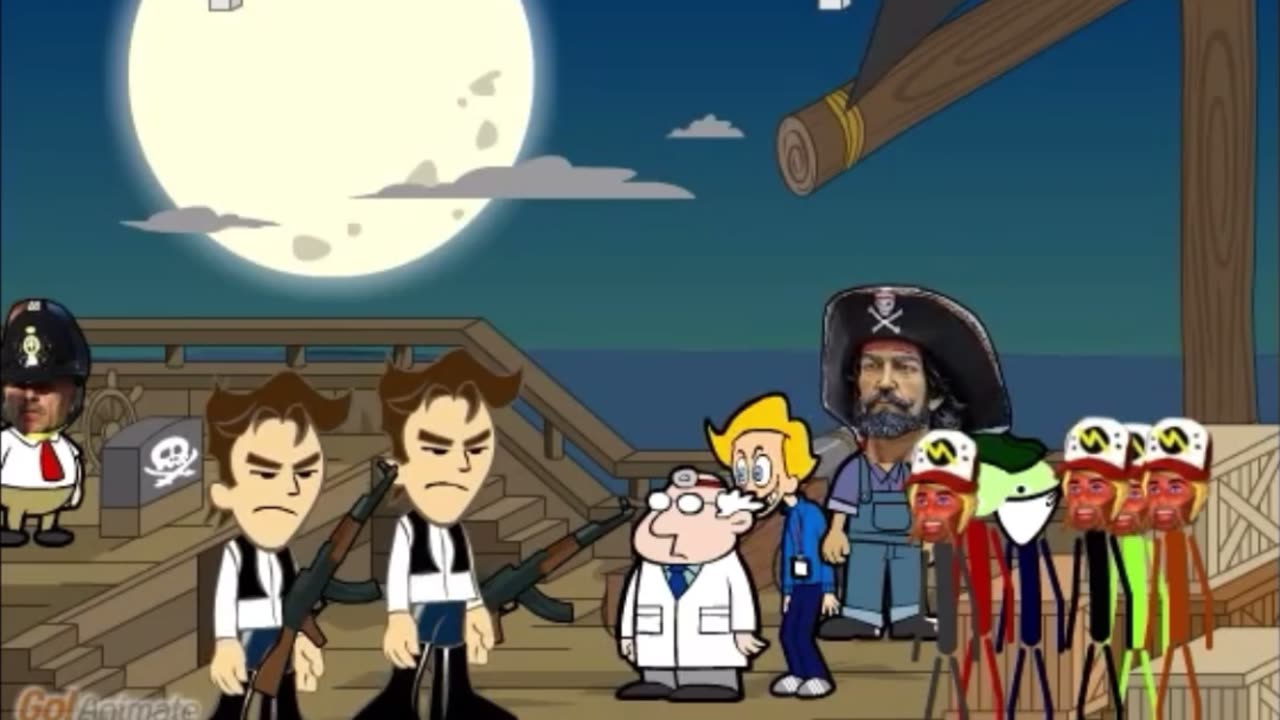 Treasure Island-Goanimate Version 🏴☠️