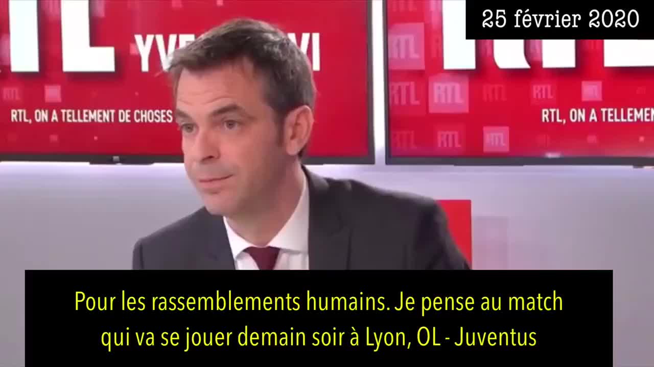 Olivier Véran déclare que porter un masque est parfaitement inutile (Covid19 France)