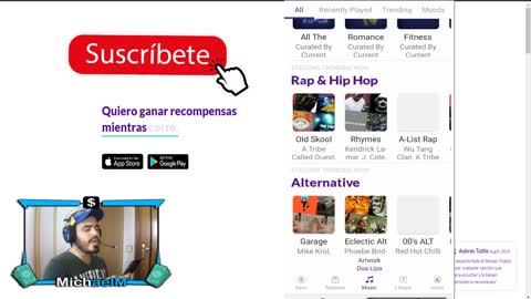 Como GANAR $100 En Paypal Escuchando MÚSICA Con una APP