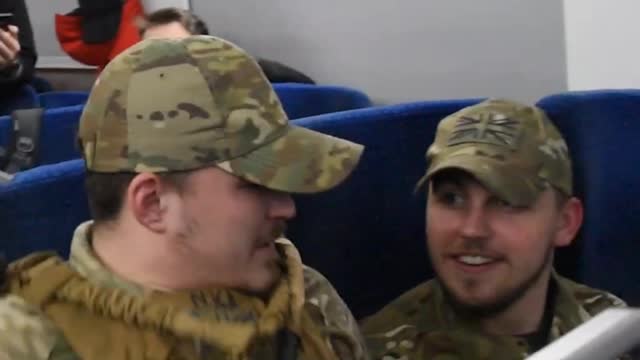 Ukraine War - British Soldiers Volunteering to Fight for Ukraine