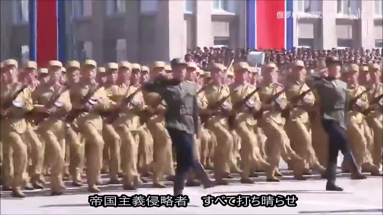 Military Song of DPRK North Korea (Military March Robot)